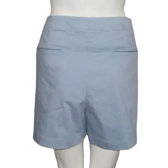 new Nike Golf Shorts, 14, Light Blue, Zipper/Clasp, Pockets, stretch - Picture 9 of 16